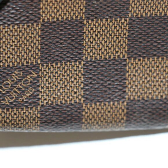 Louis Vuitton Damier Canvas Pochette Cles Key Pouch - Brown - Picture 13 of 16
